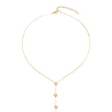 Mara Heart Drop Necklace