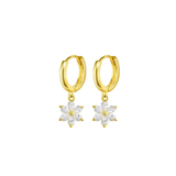 Bridget Star Hoop Earrings