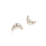 Petite Croissant Studs