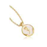 Rosalie Coin Pendant Necklace