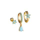 Madison Hoop Earrings Set