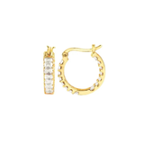 Tessa Star Hoop Earrings