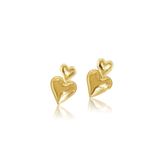 Valentine Layered Heart Earrings